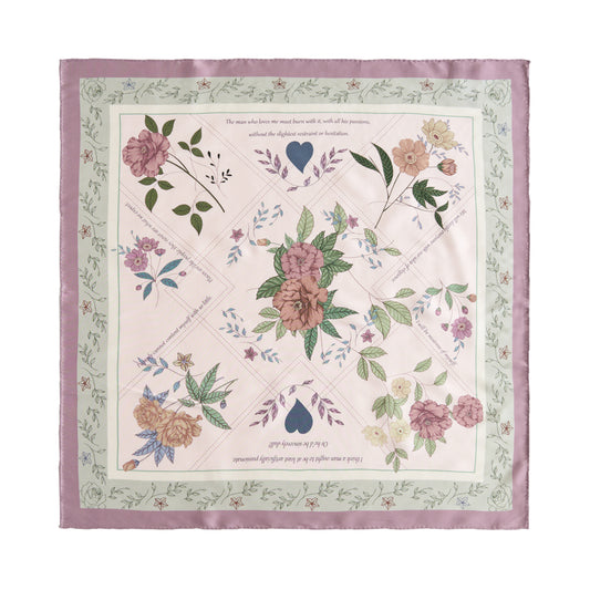 Lost Pattern x Sense and Sensibility Love Token Silk Scarf-1