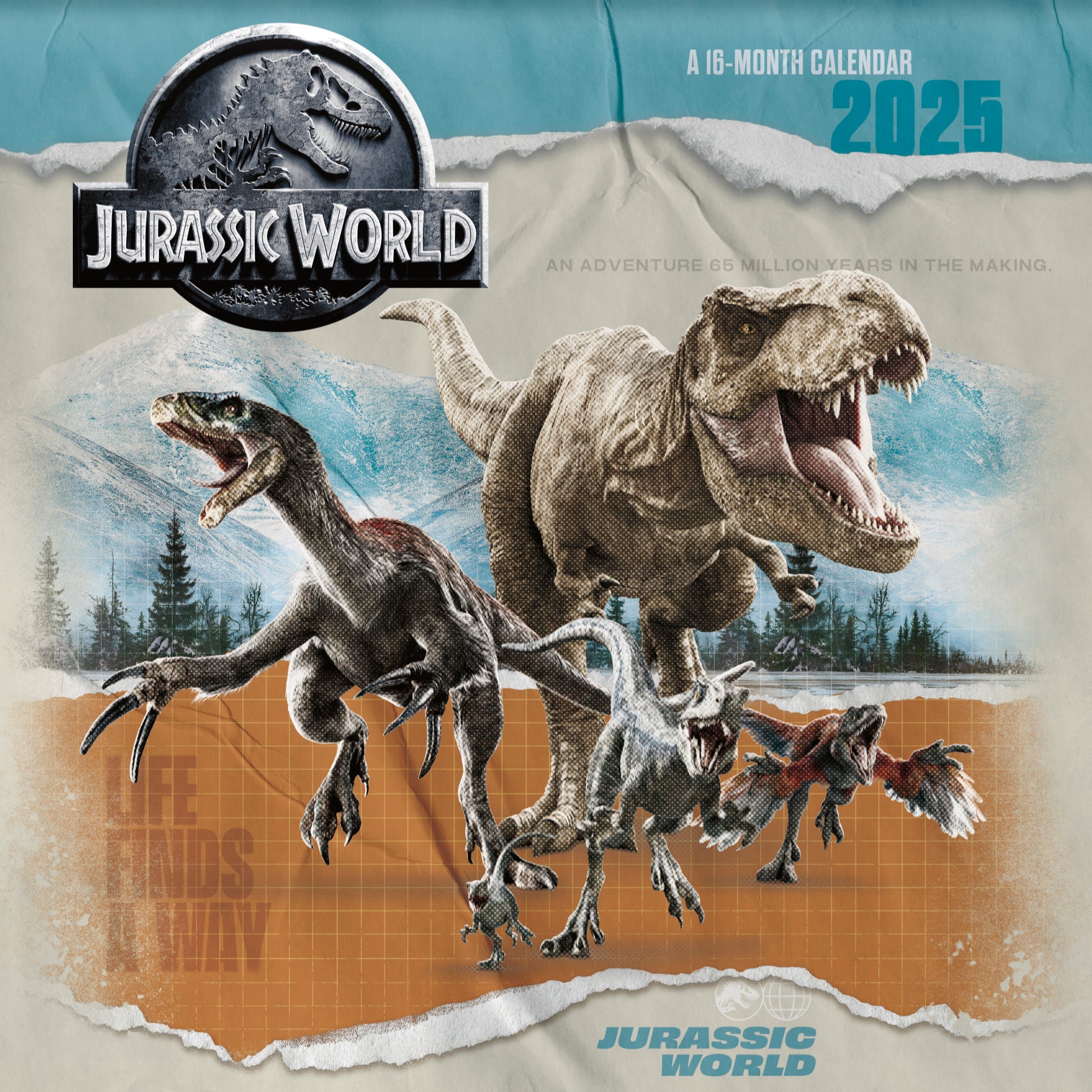 jurassic-world-2025-16-month-wall-calendar