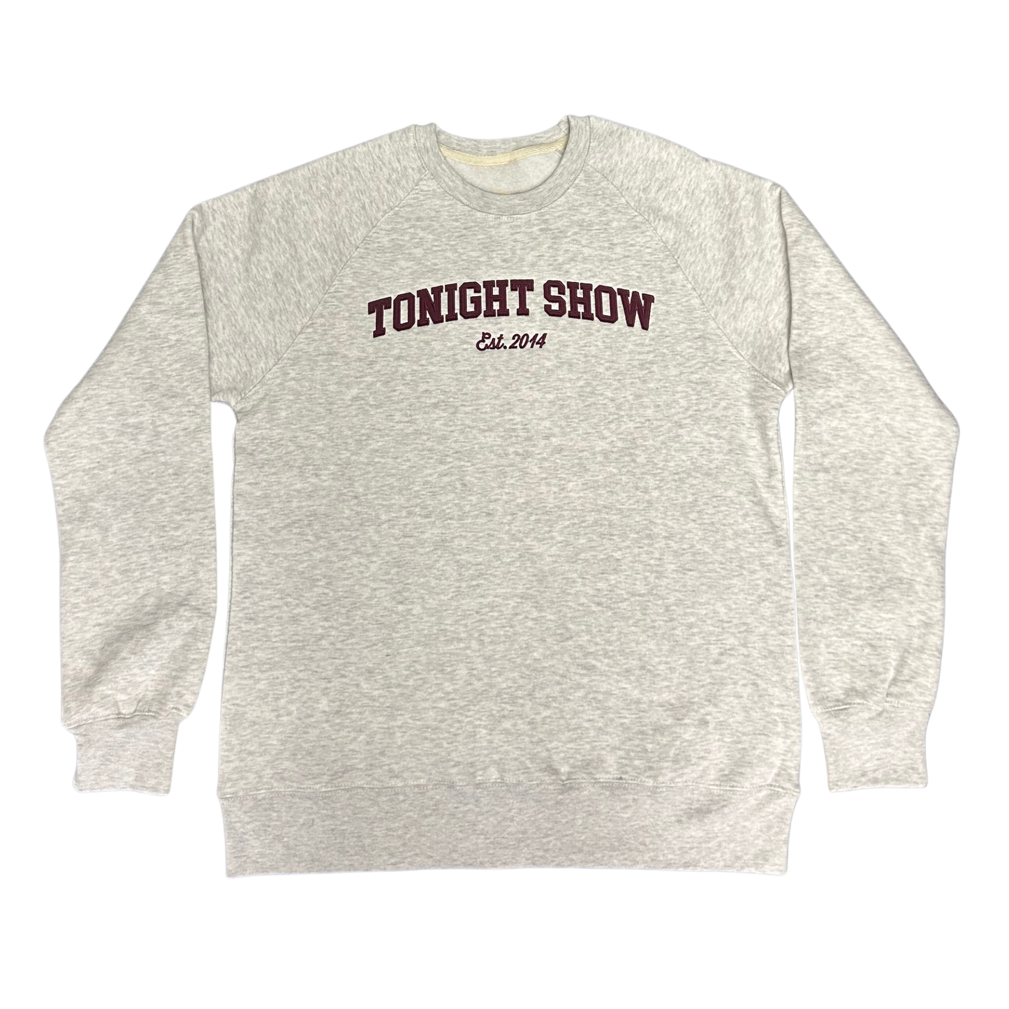 Tonight Show est. 2014 Collegiate Crewneck - Grey - S