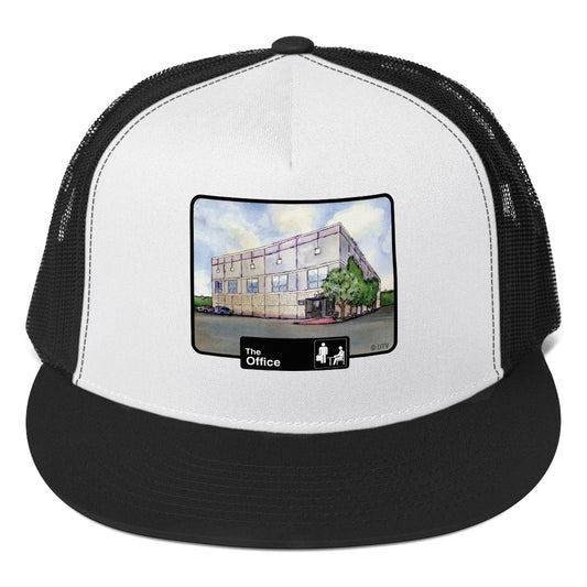 The Office Pam's Watercolor Trucker Hat