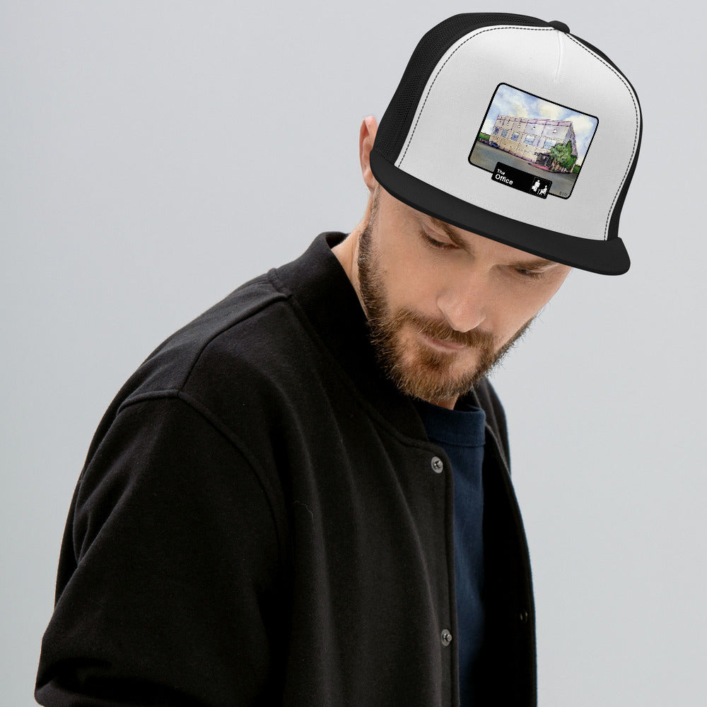 The Office Pam's Watercolor Trucker Hat