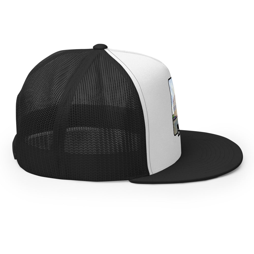 The Office Pam's Watercolor Trucker Hat