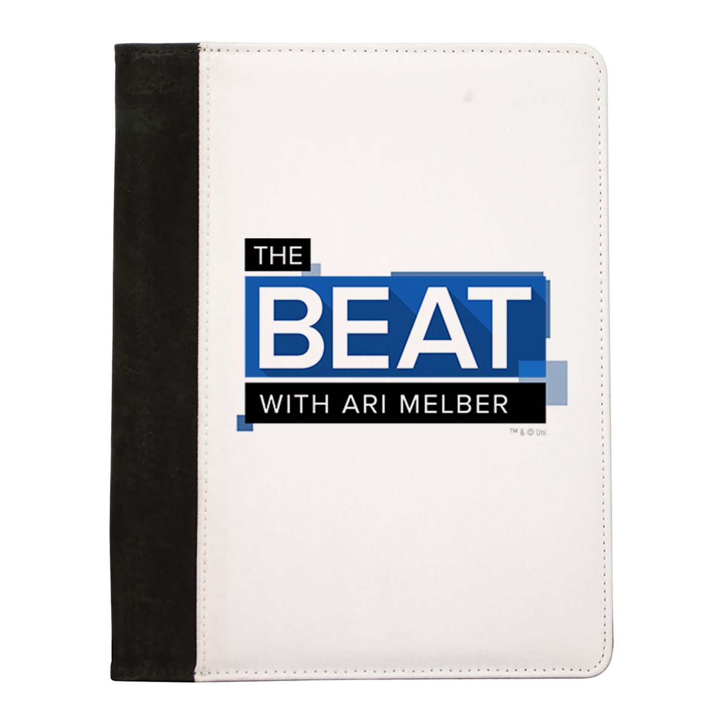 The Beat with Ari Melber White Portfolio Notepad