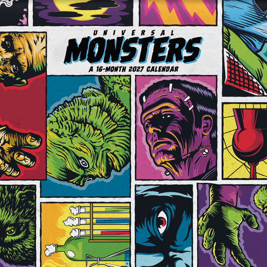 Universal Monsters 2027 Wall Calendar-1