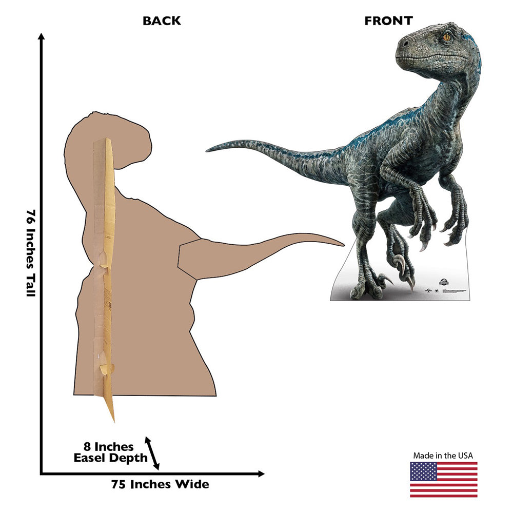 Jurassic World Blue Standee