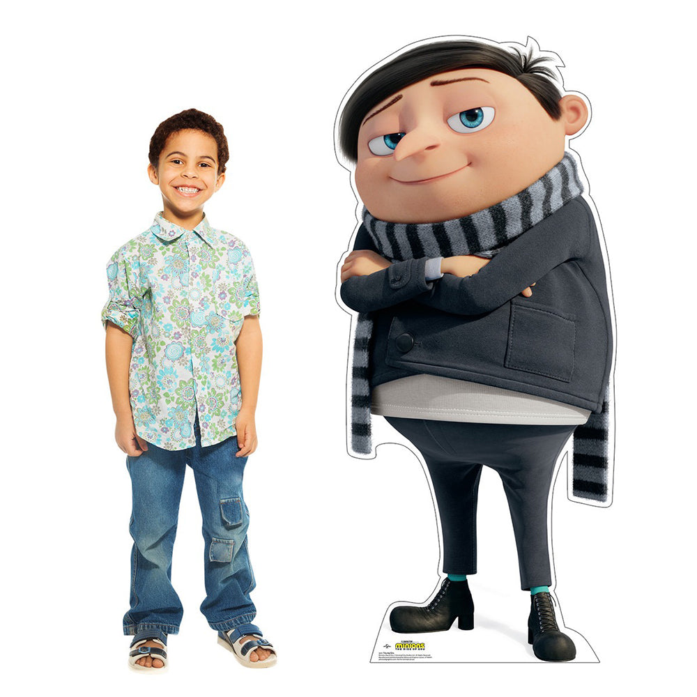 Minions Rise of Gru Young Gru Standee, image size:1000x1000