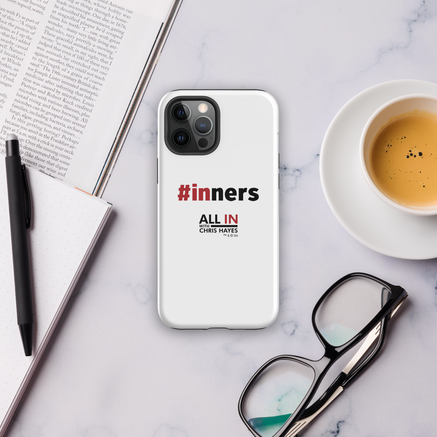 All In with Chris Hayes #INNERS Tough Phone Case - iPhone