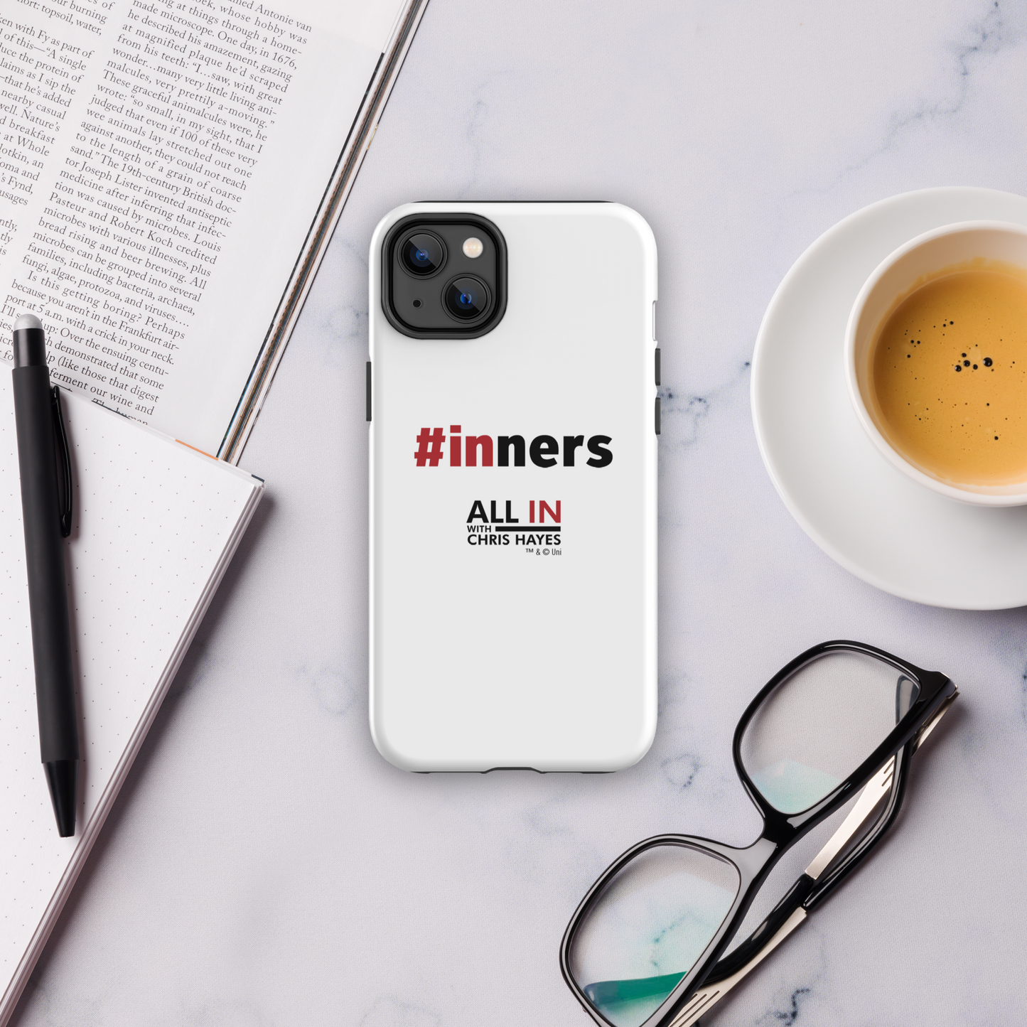 All In with Chris Hayes #INNERS Tough Phone Case - iPhone