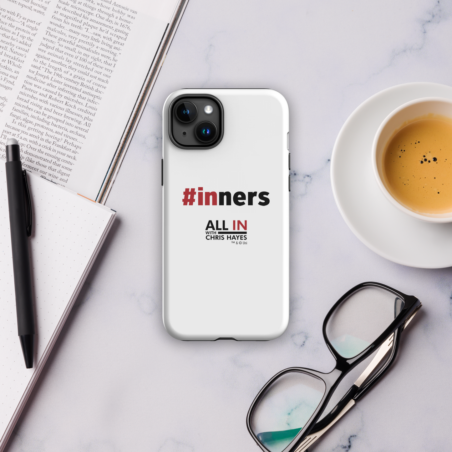 All In with Chris Hayes #INNERS Tough Phone Case - iPhone