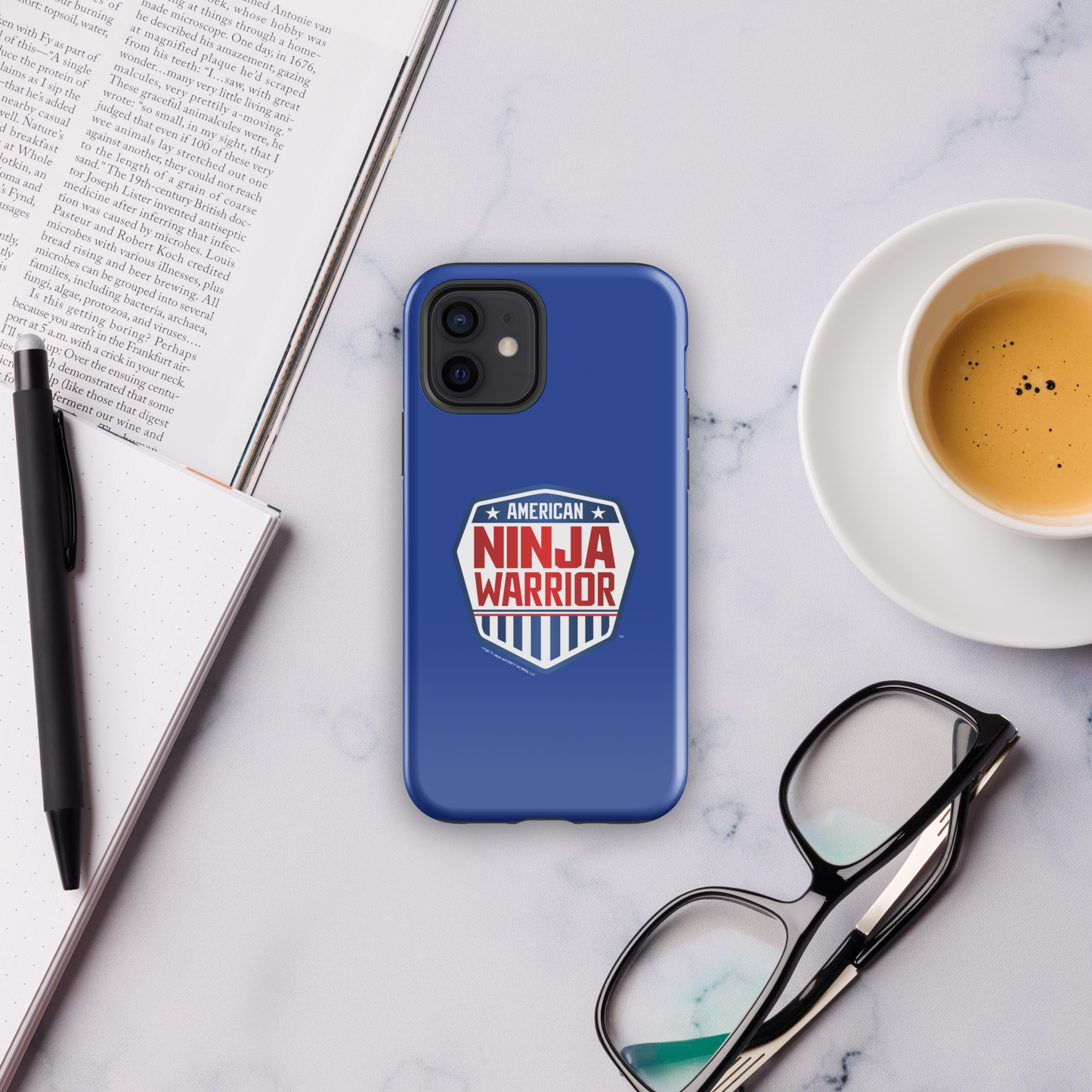 American Ninja Warrior Royal Blue Tough Phone Case - iPhone