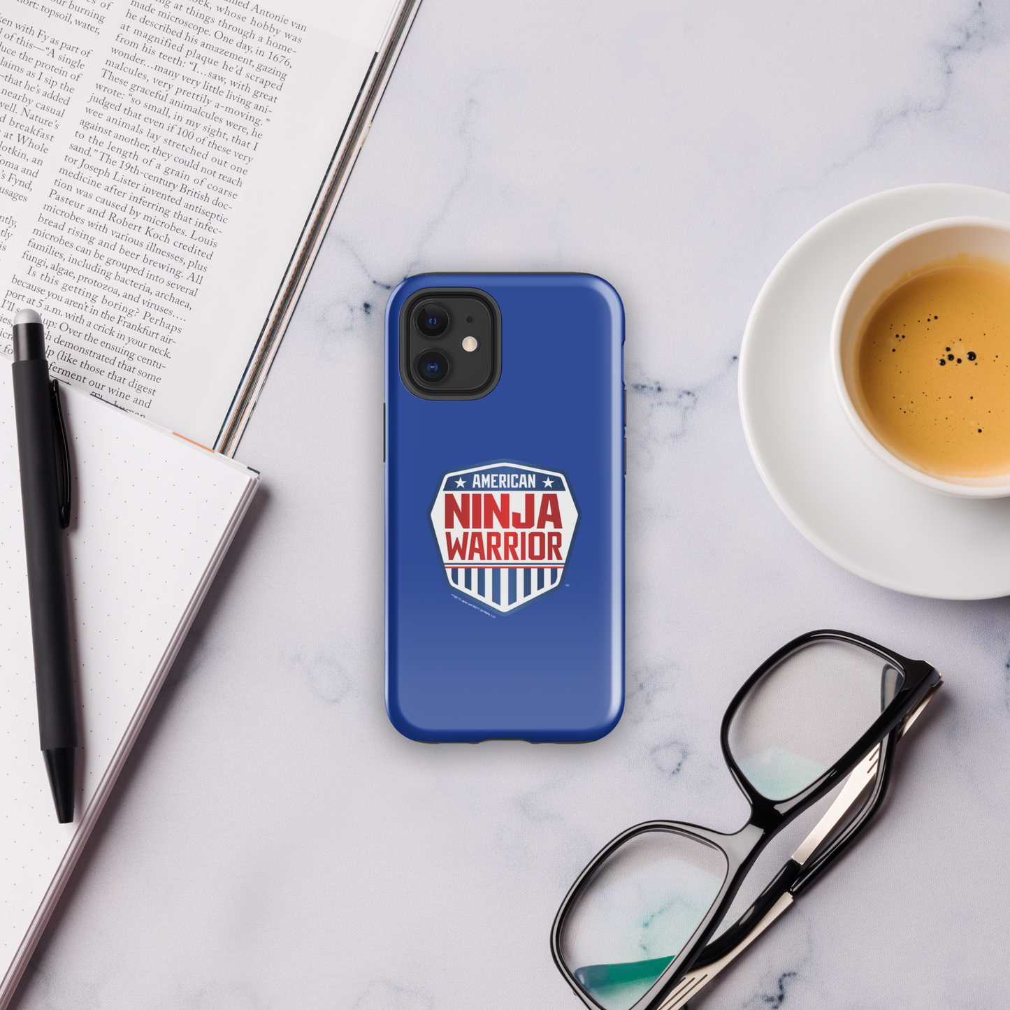 American Ninja Warrior Royal Blue Tough Phone Case - iPhone