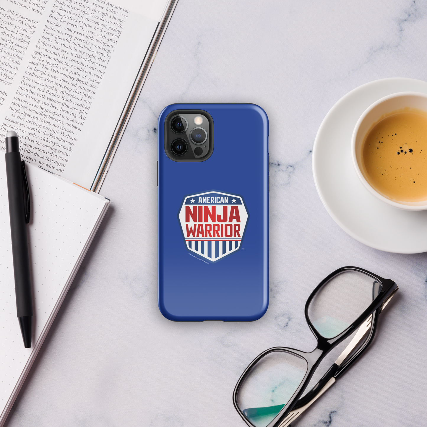 American Ninja Warrior Royal Blue Tough Phone Case - iPhone