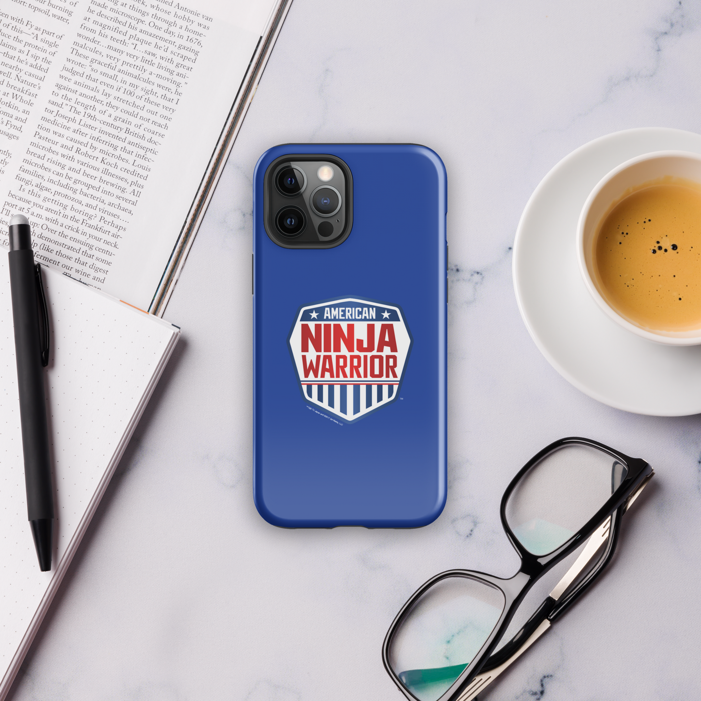 American Ninja Warrior Royal Blue Tough Phone Case - iPhone