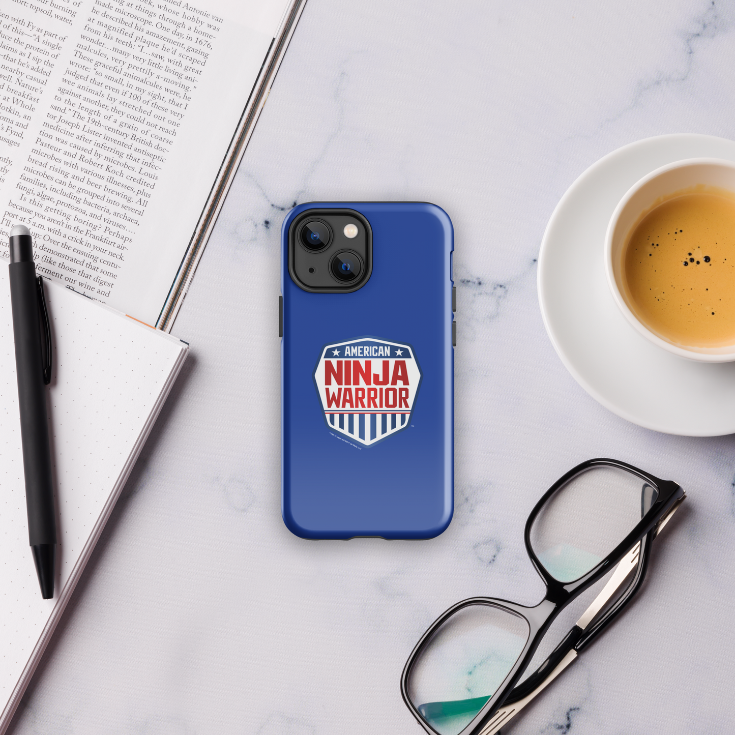 American Ninja Warrior Royal Blue Tough Phone Case - iPhone
