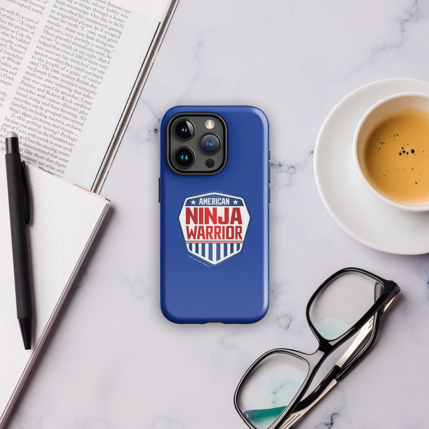 American Ninja Warrior Royal Blue Tough Phone Case - iPhone