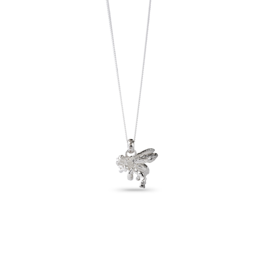 From the Silver Screen x Bugonia Bee Necklace Silver