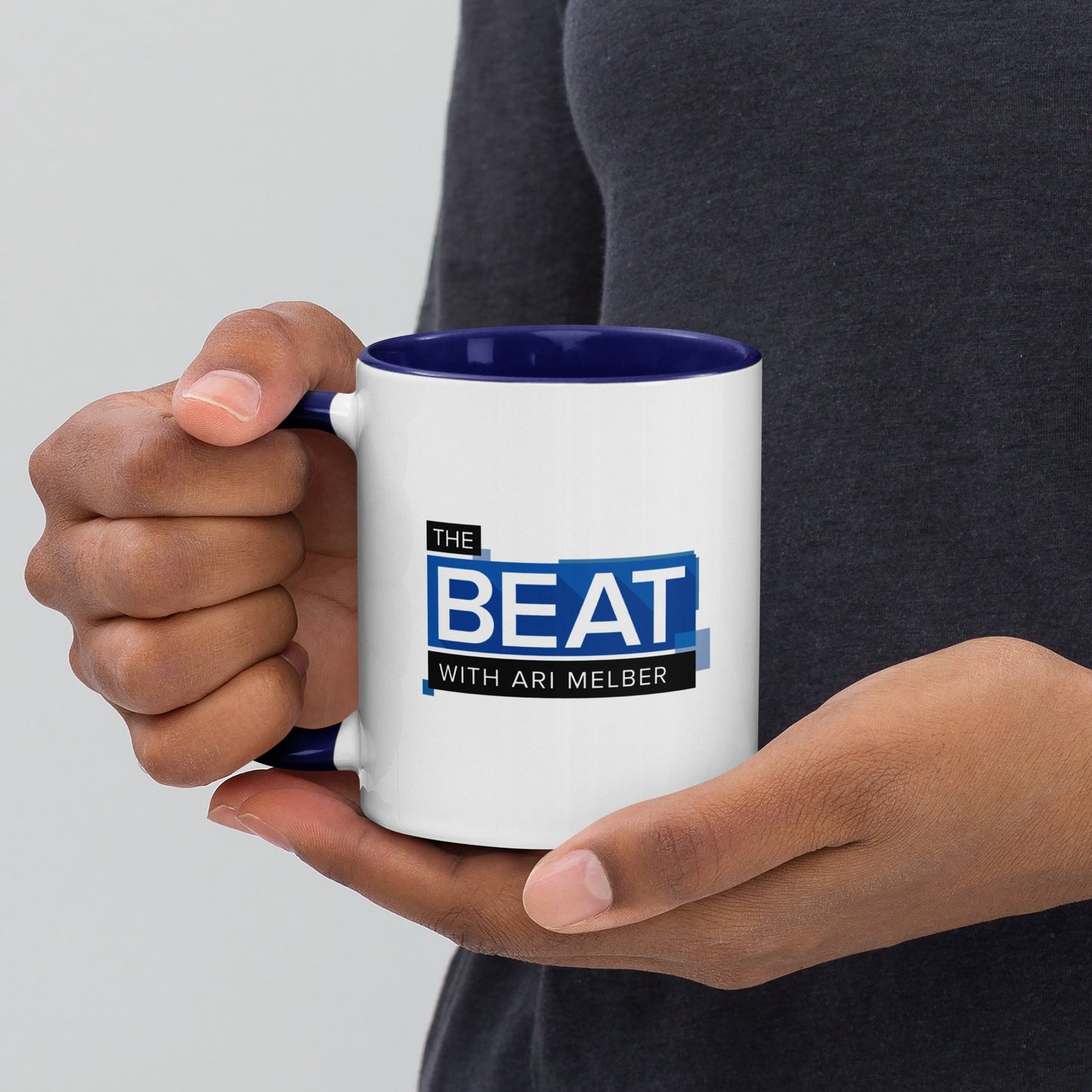 The Beat with Ari Melber Logo Two-Tone Mug