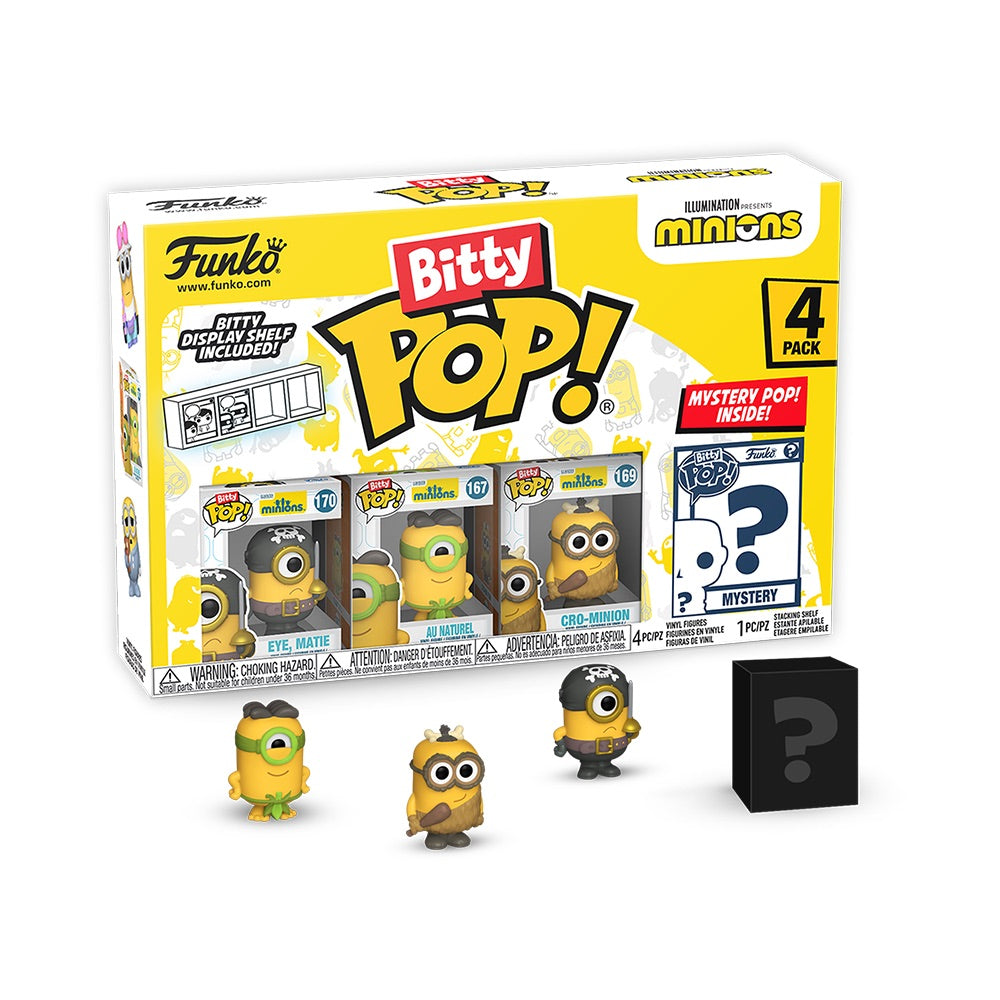 Minions Eye Matie Bitty POP 4 Pack