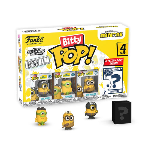 Minions Eye Matie Bitty POP 4 Pack
