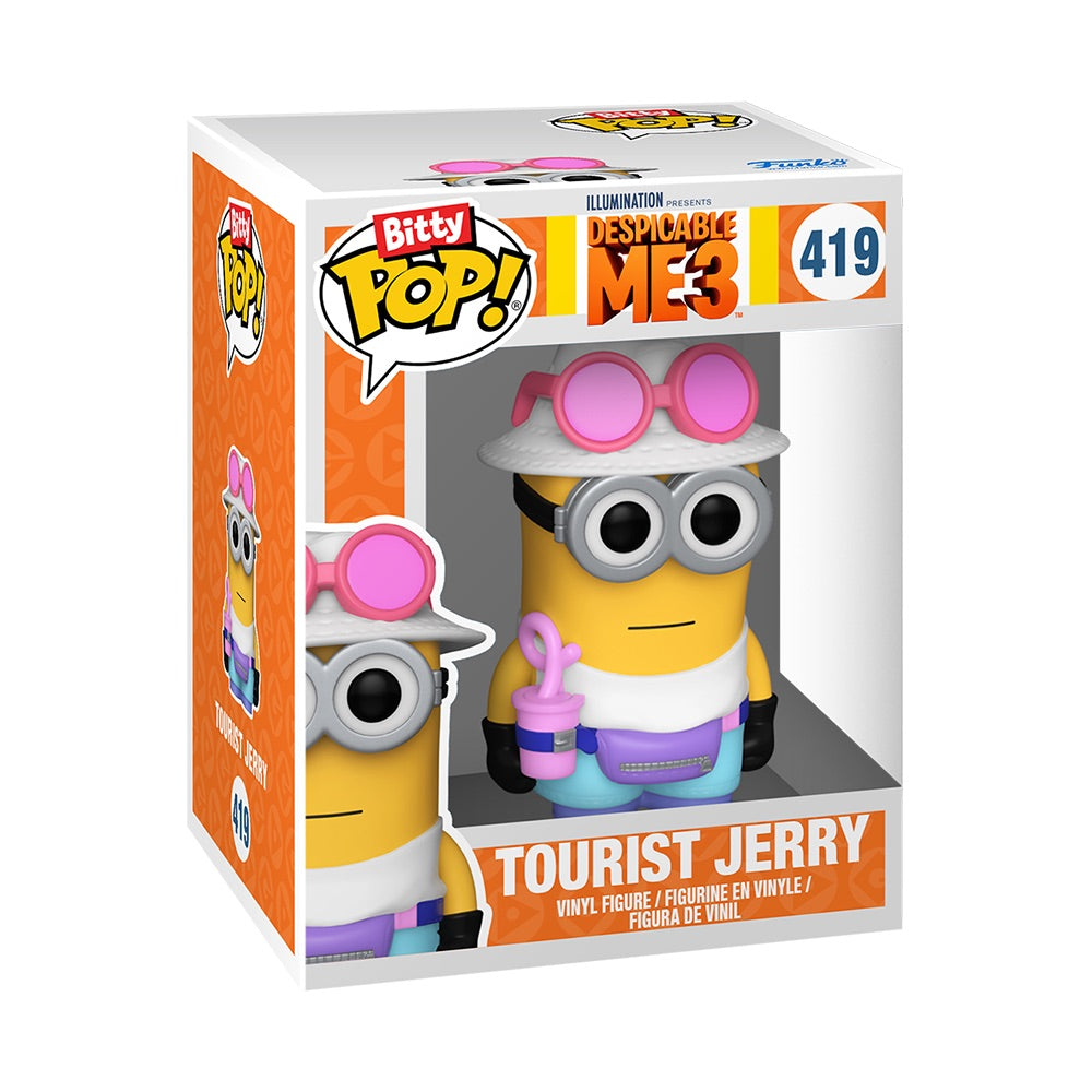 Minions Tourist Dave Bitty POP 4 Pack