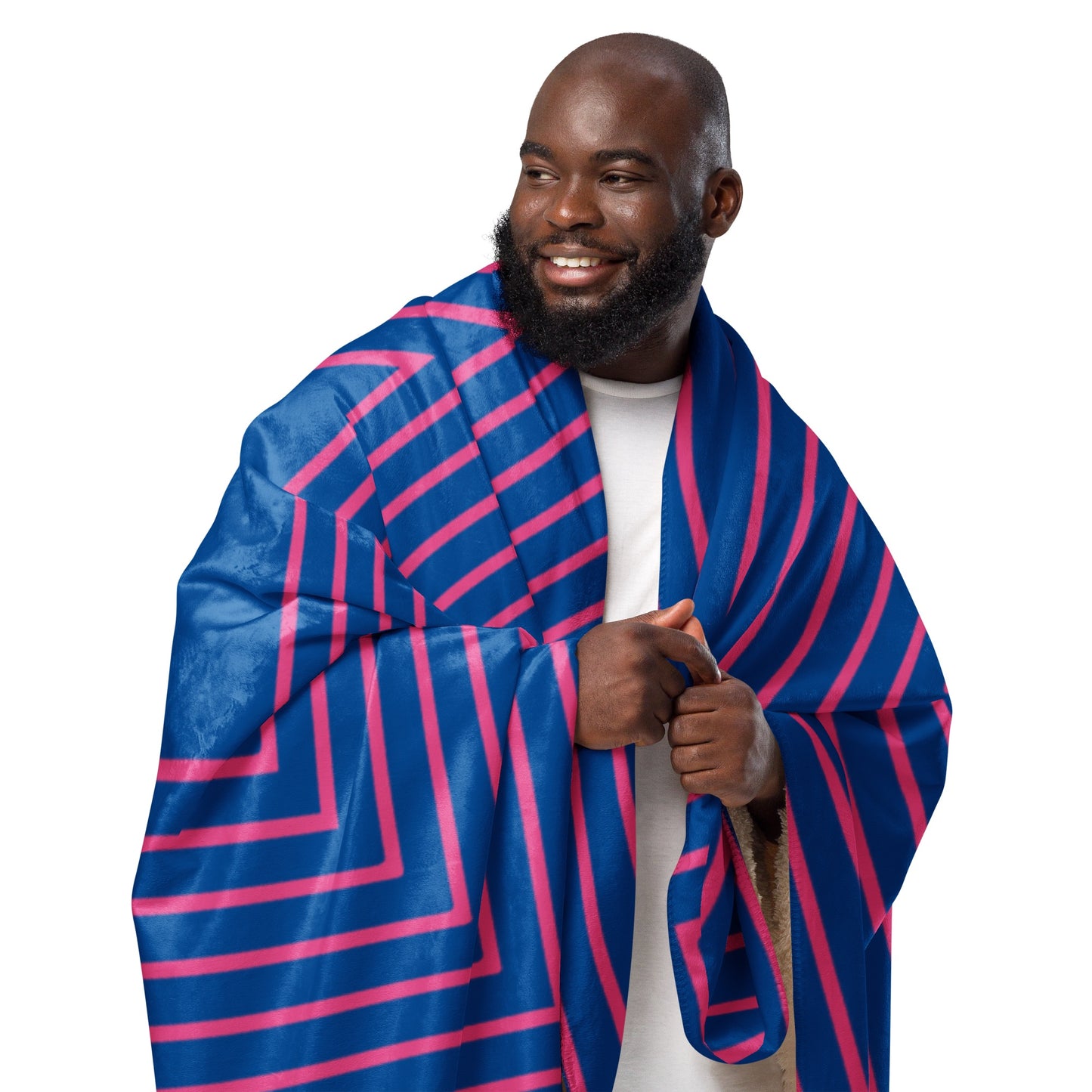 Bravo Echo Talk Bubble Sherpa Blanket