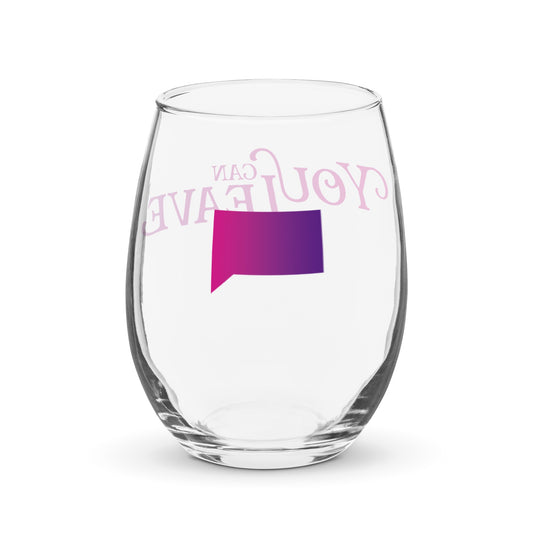 The Real Housewives of Salt Lake City You Can Leave Stemless Wine Glass