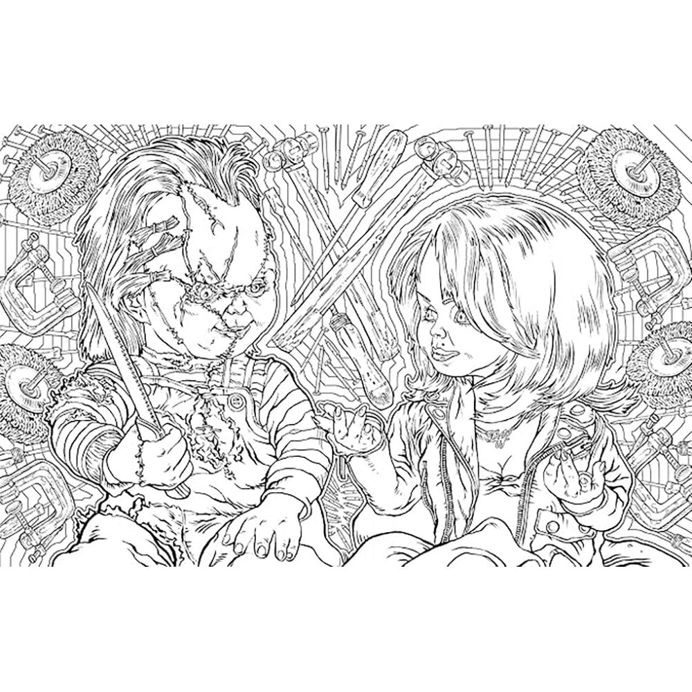 Chucky: The Official Coloring Book