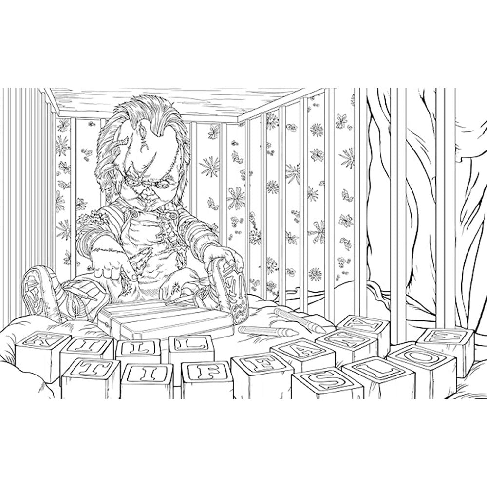 Chucky: The Official Coloring Book