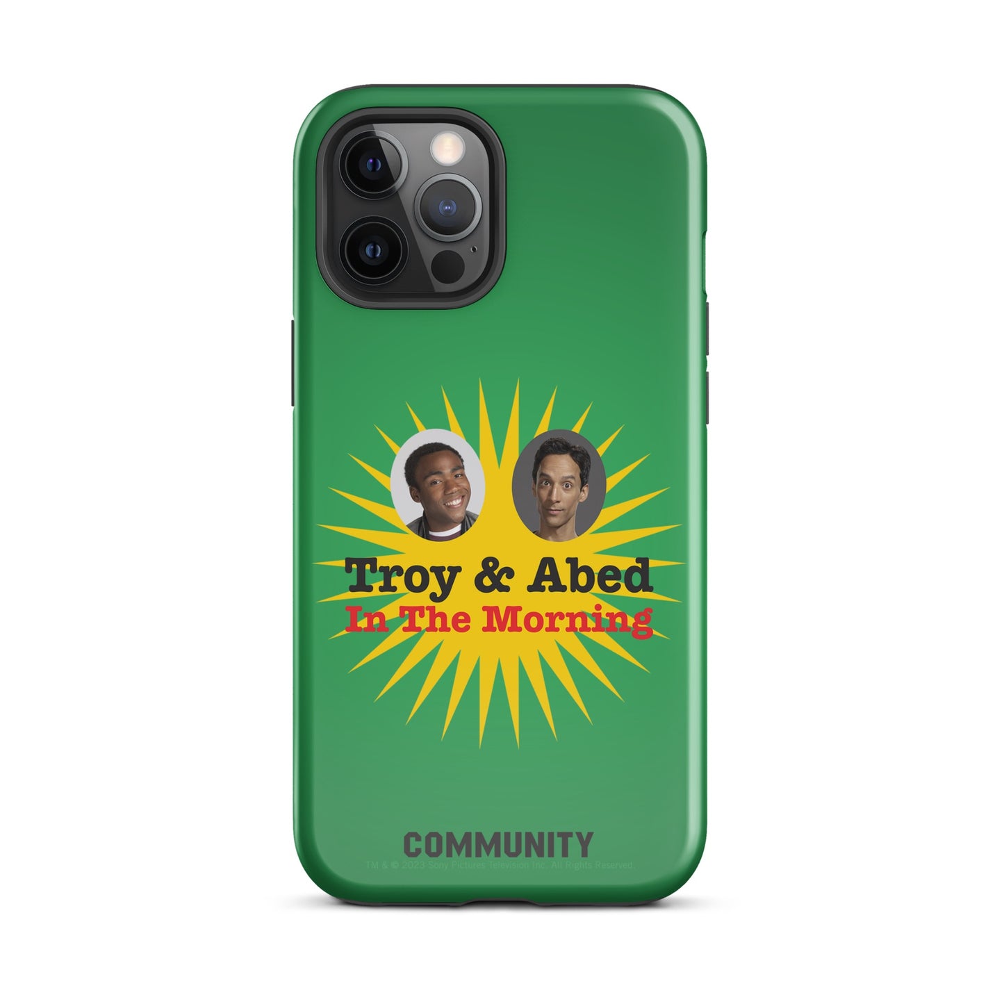 Community Troy and Abed In The Morning iPhone Tough Case