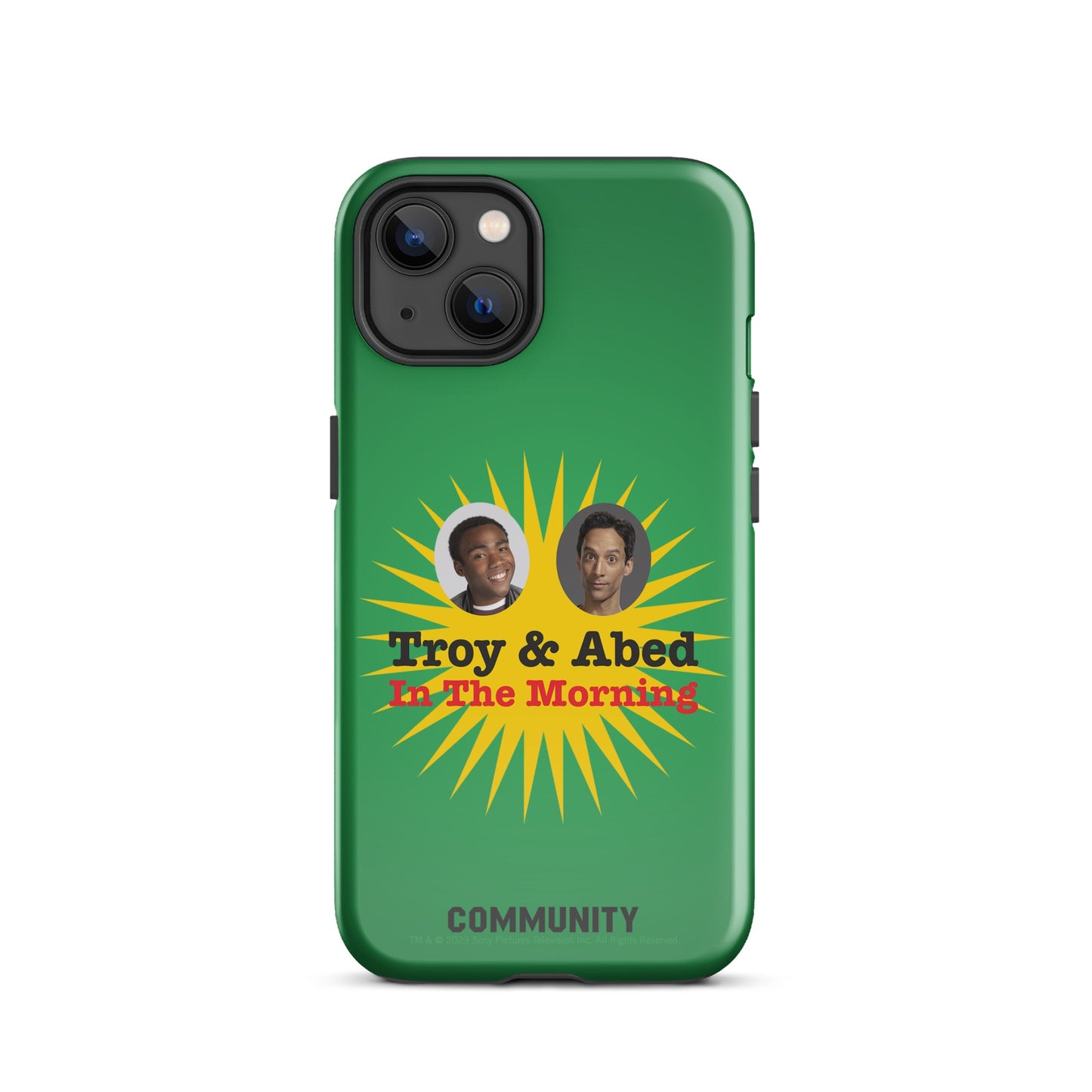 Community Troy and Abed In The Morning iPhone Tough Case