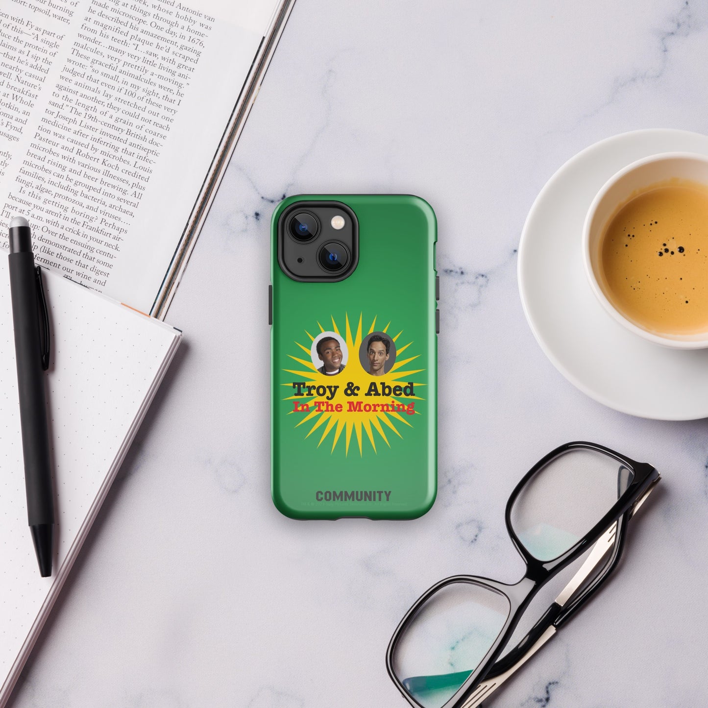 Community Troy and Abed In The Morning iPhone Tough Case