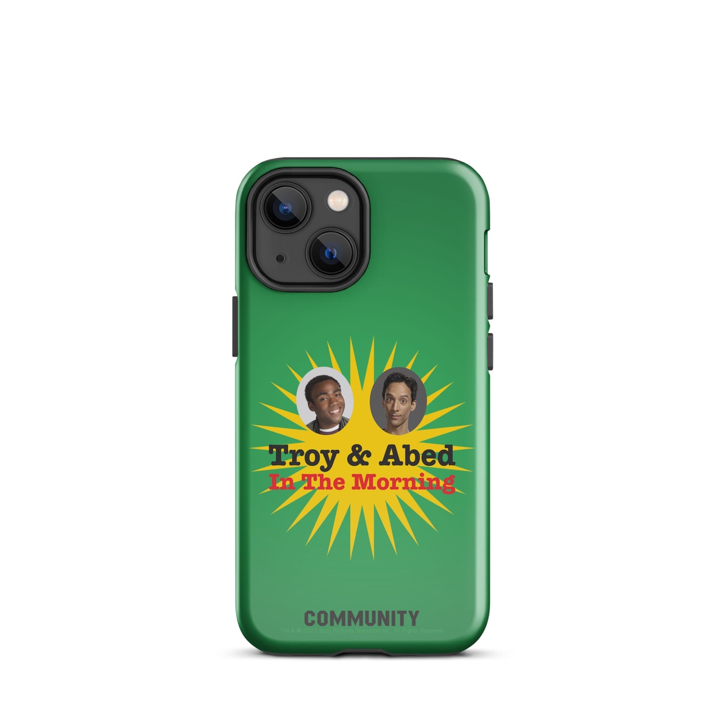 Community Troy and Abed In The Morning iPhone Tough Case