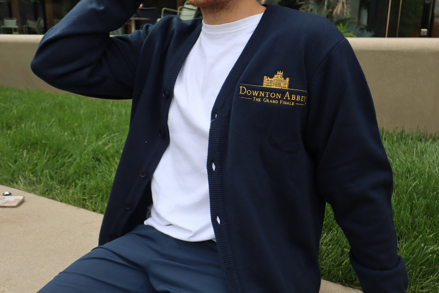 Downton Abbey: The Grand Finale Cardigan Blue