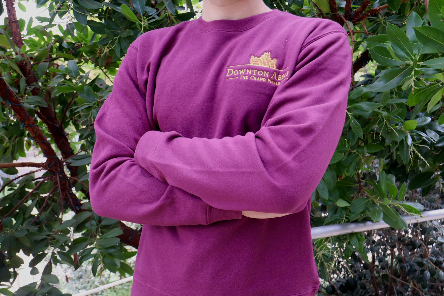 Downton Abbey: The Grand Finale Embroidered Crewneck