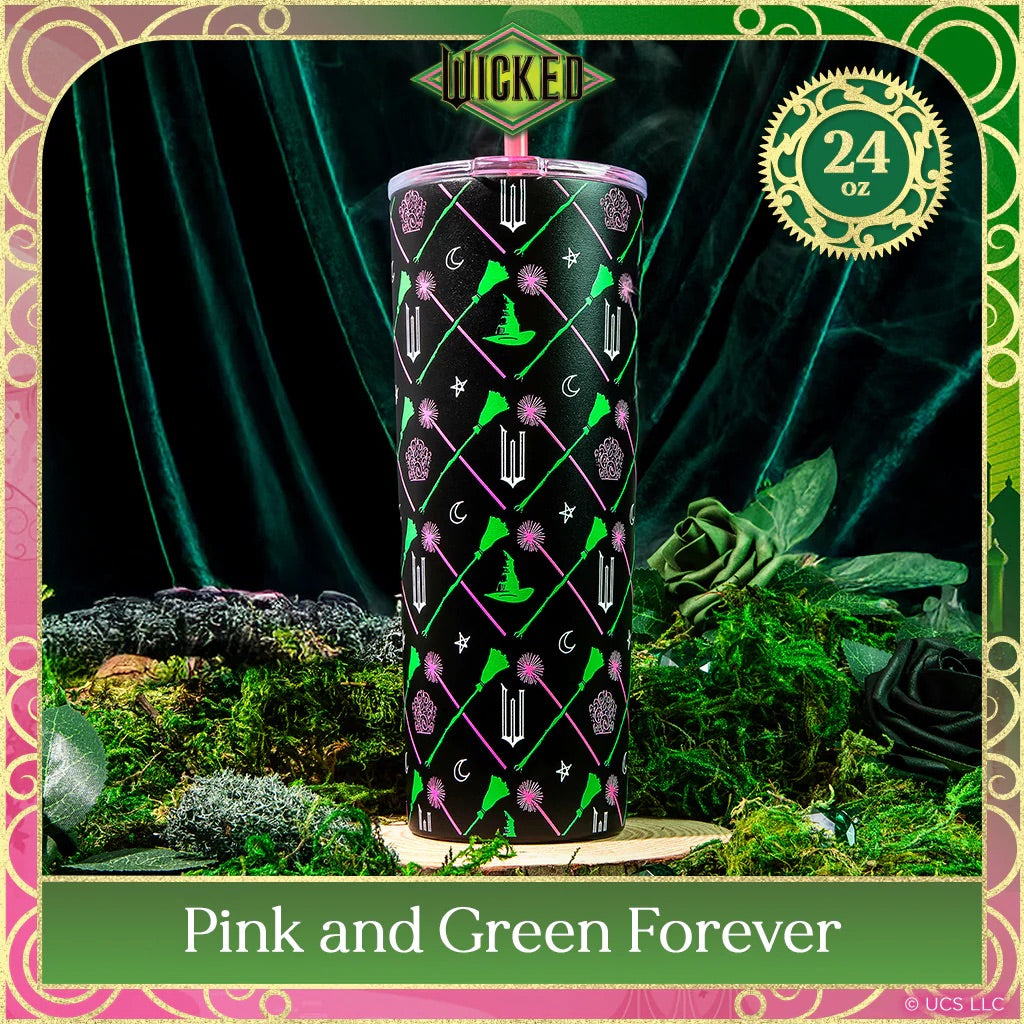 Dragon Glassware® x WICKED Elphaba Luggage Tumbler