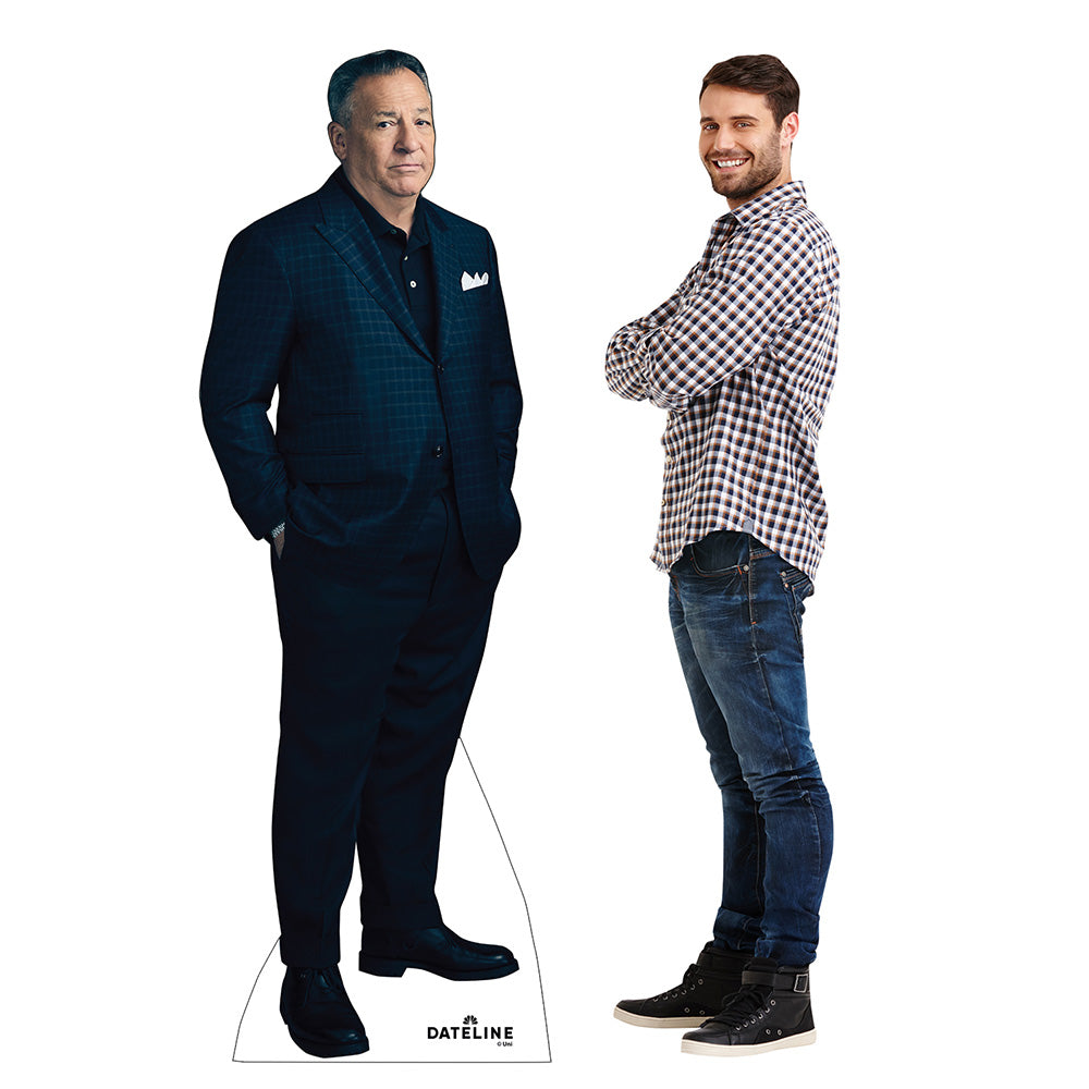 DATELINE Josh Mankiewicz Cardboard Cutout Standee