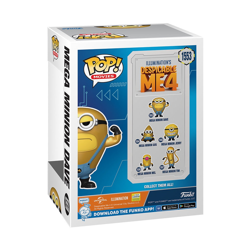 Despicable Me 4 Super Dave Funko POP! Vinyl Figure