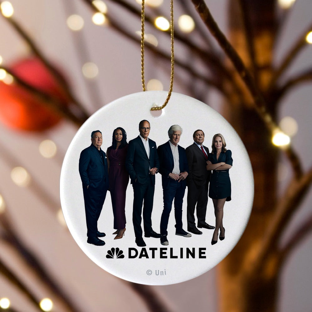 DATELINE News Anchors Ornament