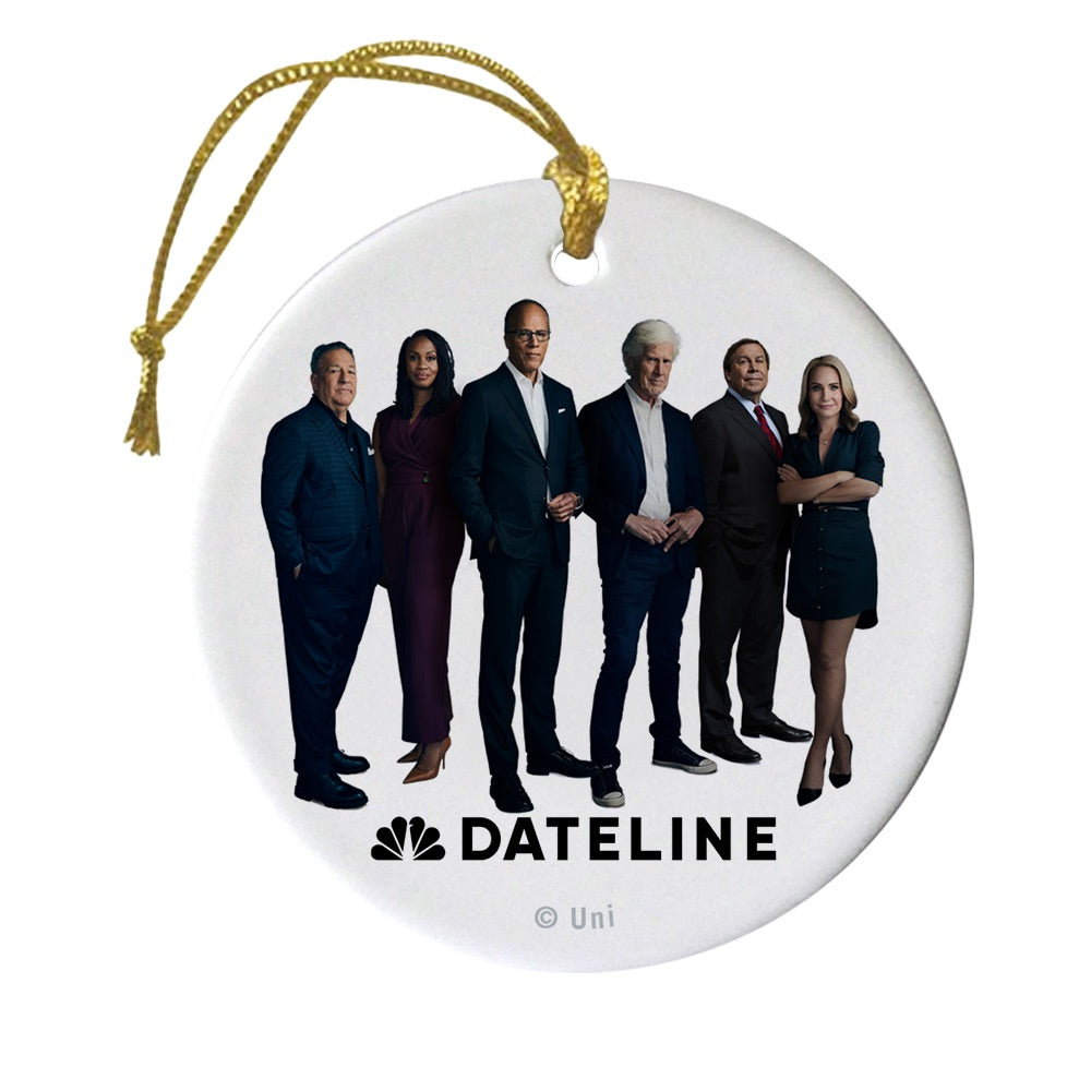 DATELINE News Anchors Ornament