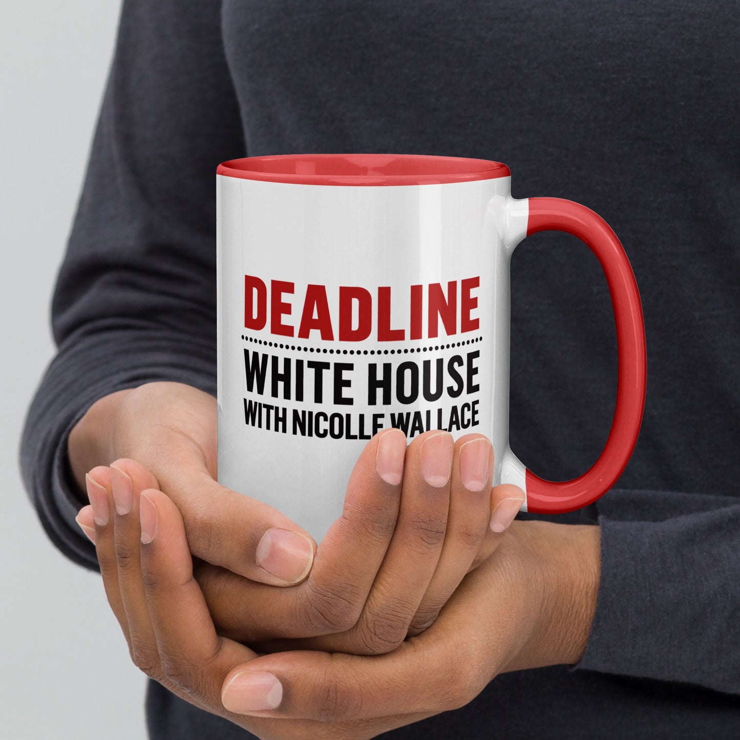 Deadline: White House LOGO Two-Tone Mug