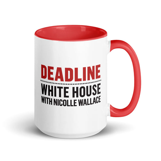 Deadline: White House LOGO Two-Tone Mug