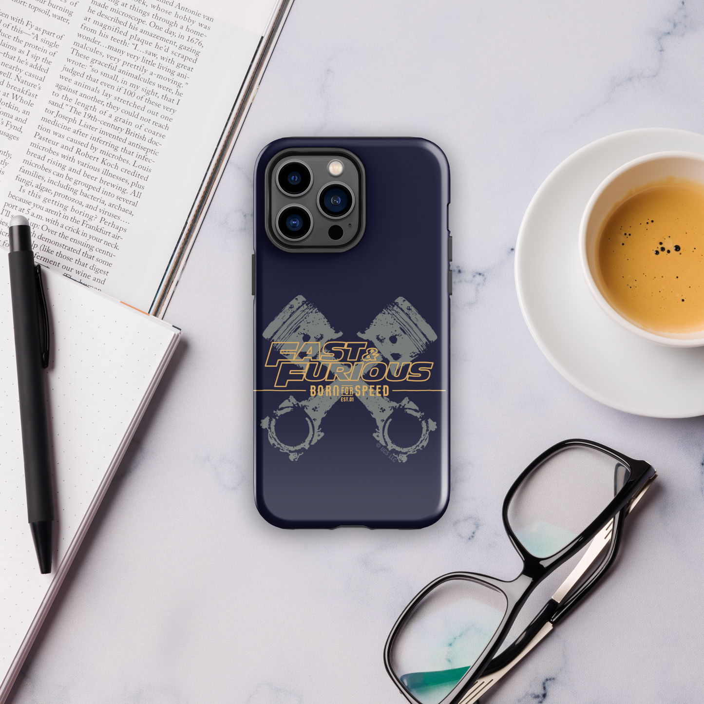 Fast & Furious Born For Speed Tough Phone Case - iPhone