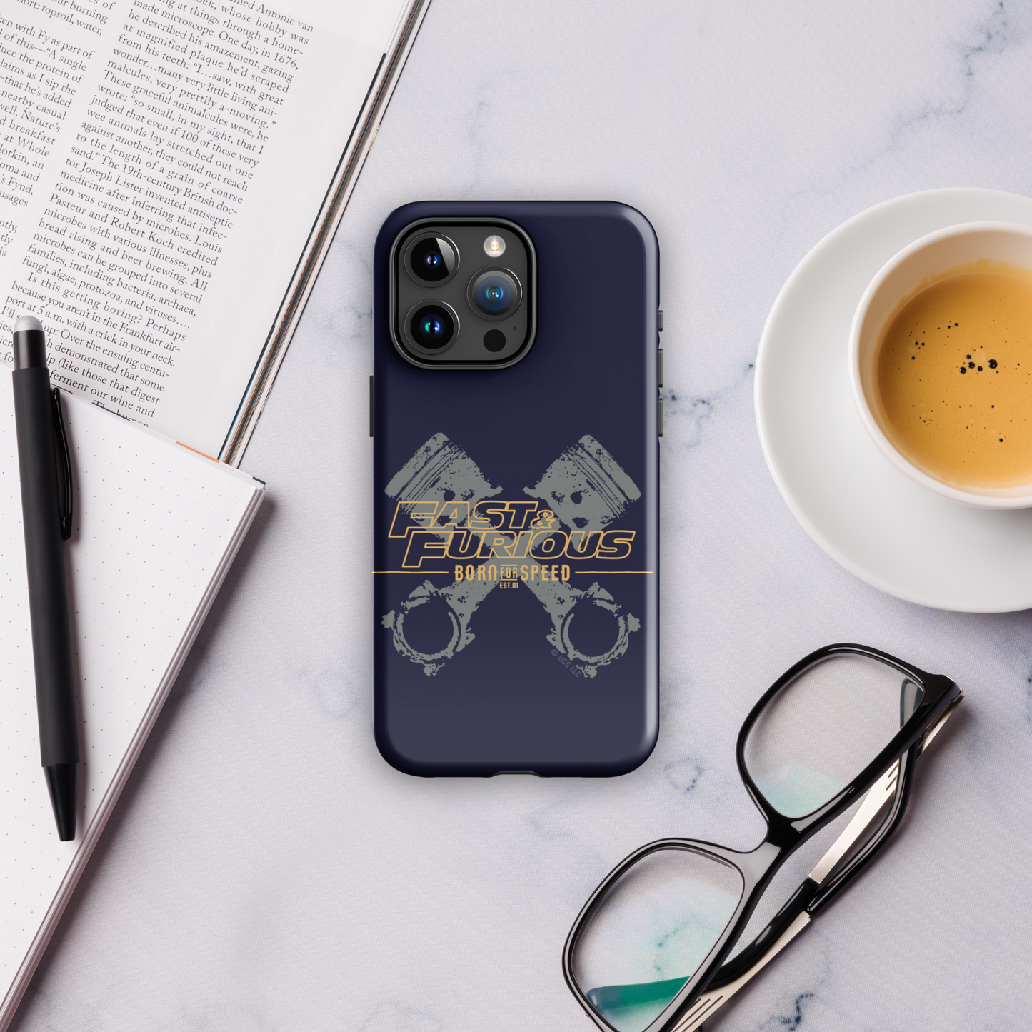 Fast & Furious Born For Speed Tough Phone Case - iPhone