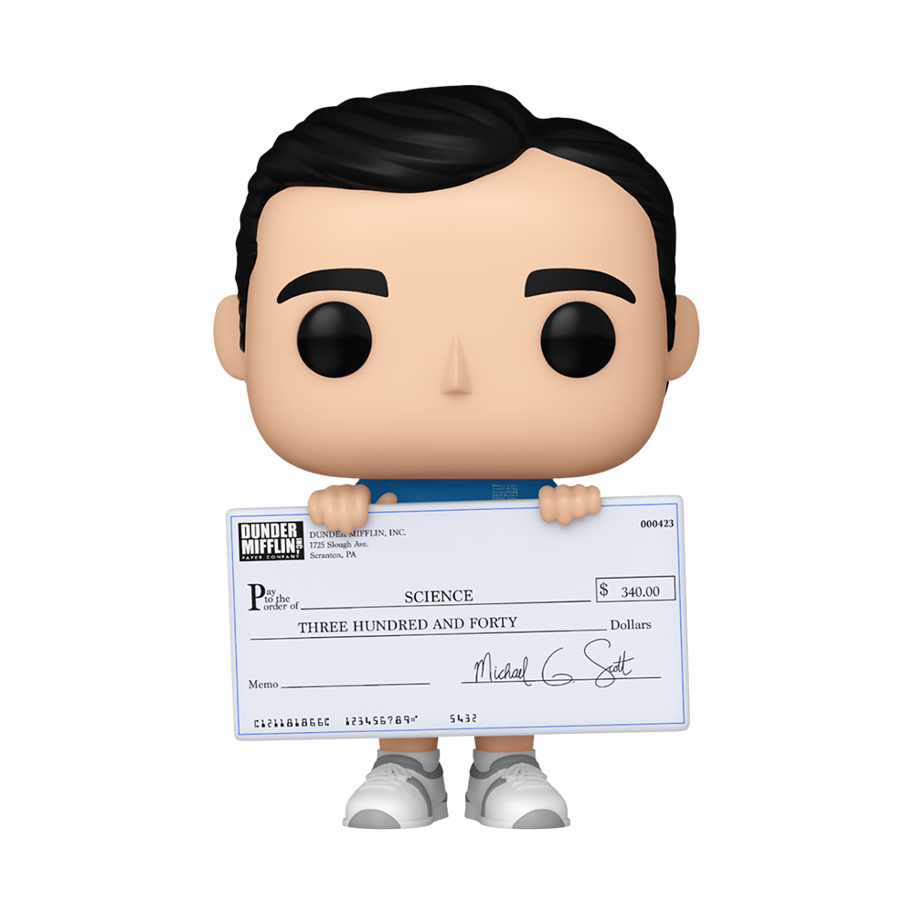 Funko POP TV: The Office - Michael w/ Check