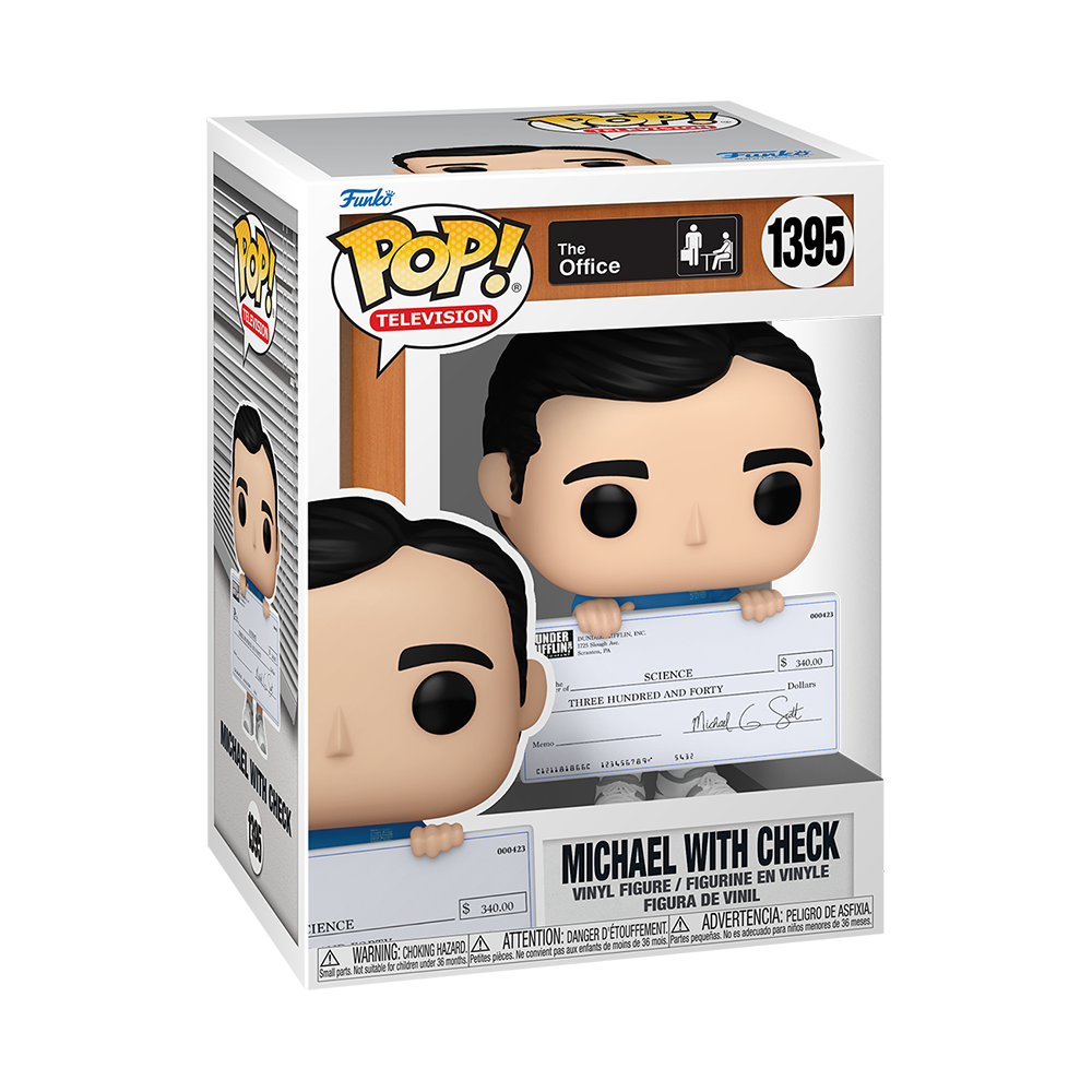 Funko POP TV: The Office - Michael w/ Check