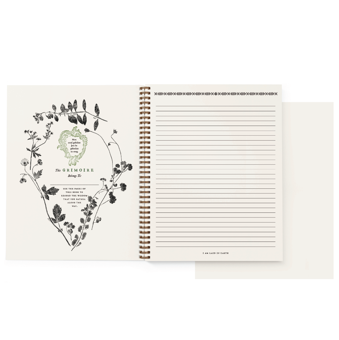 Hamnet x Open Sea Design: Herbal Grimoire Notebook