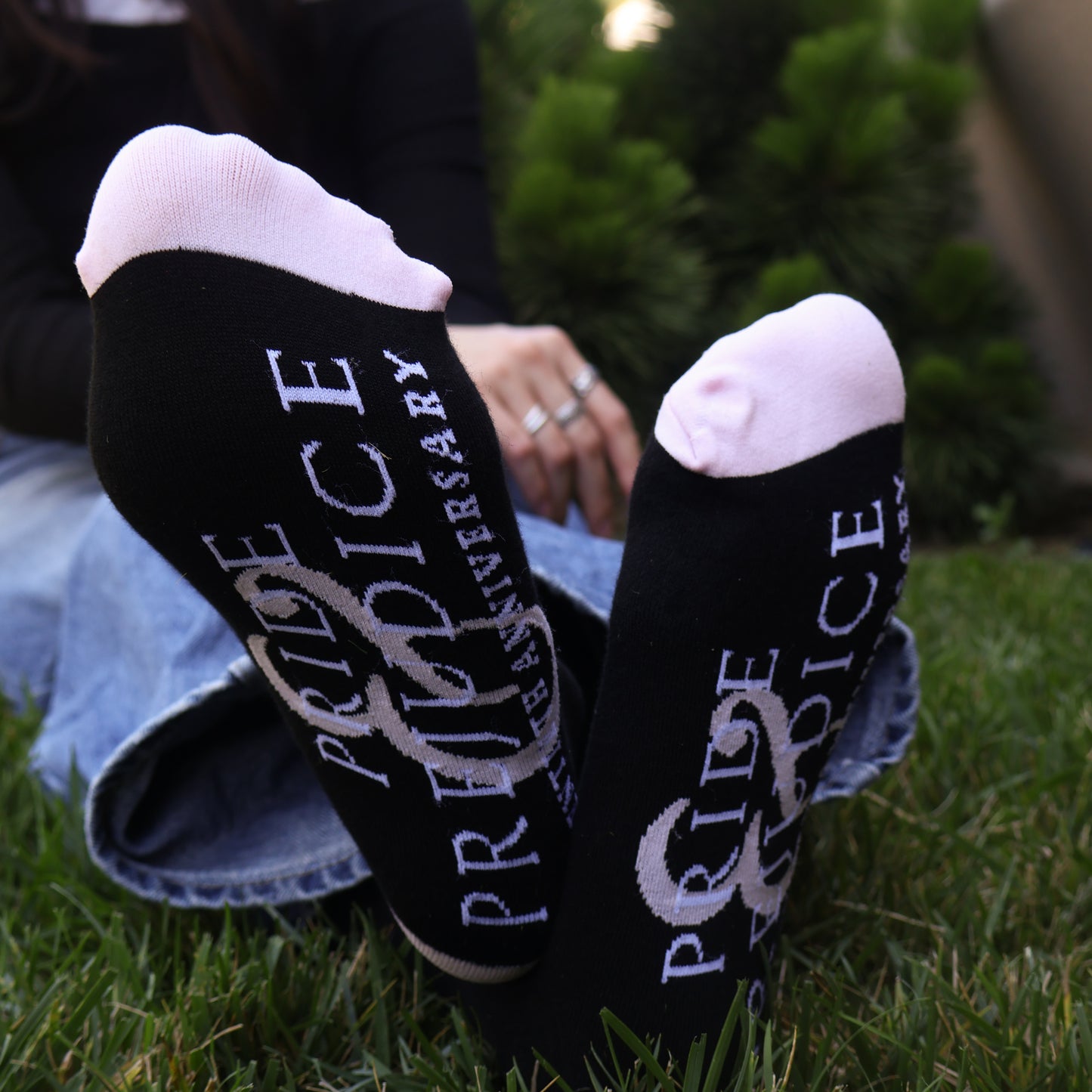 Pride & Prejudice "Very Fond of Walking" Socks
