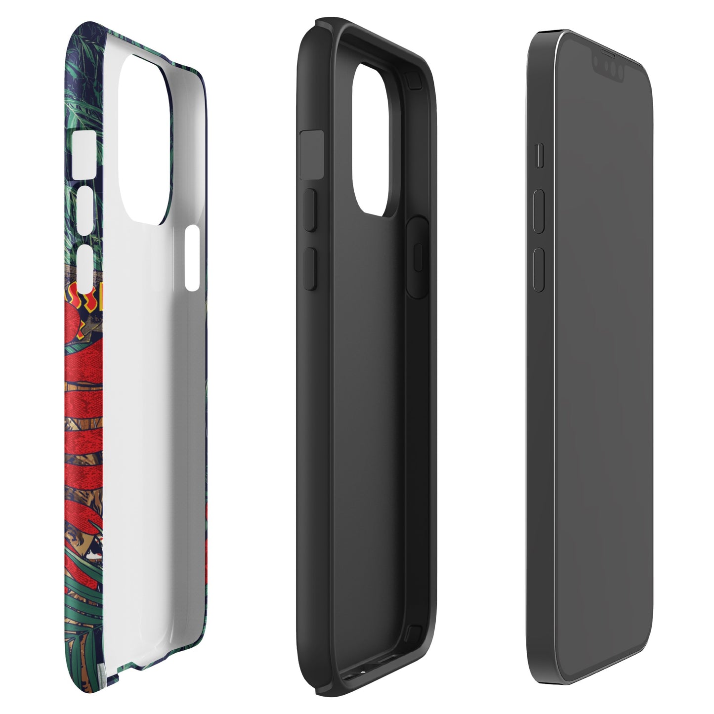 Jurassic Park Jungle Collage Tough Phone Case - iPhone