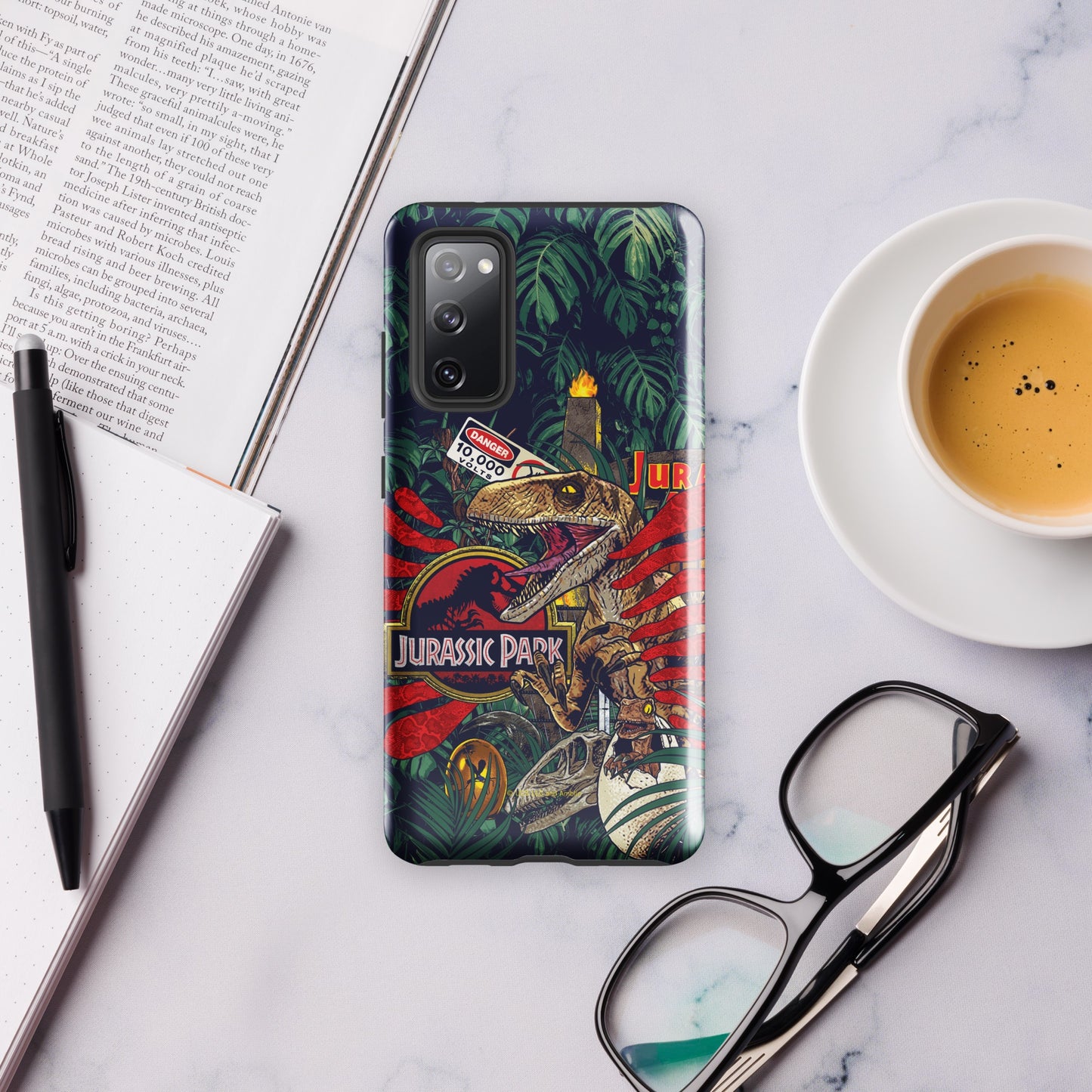 Jurassic Park Jungle Collage Tough Phone Case - Samsung