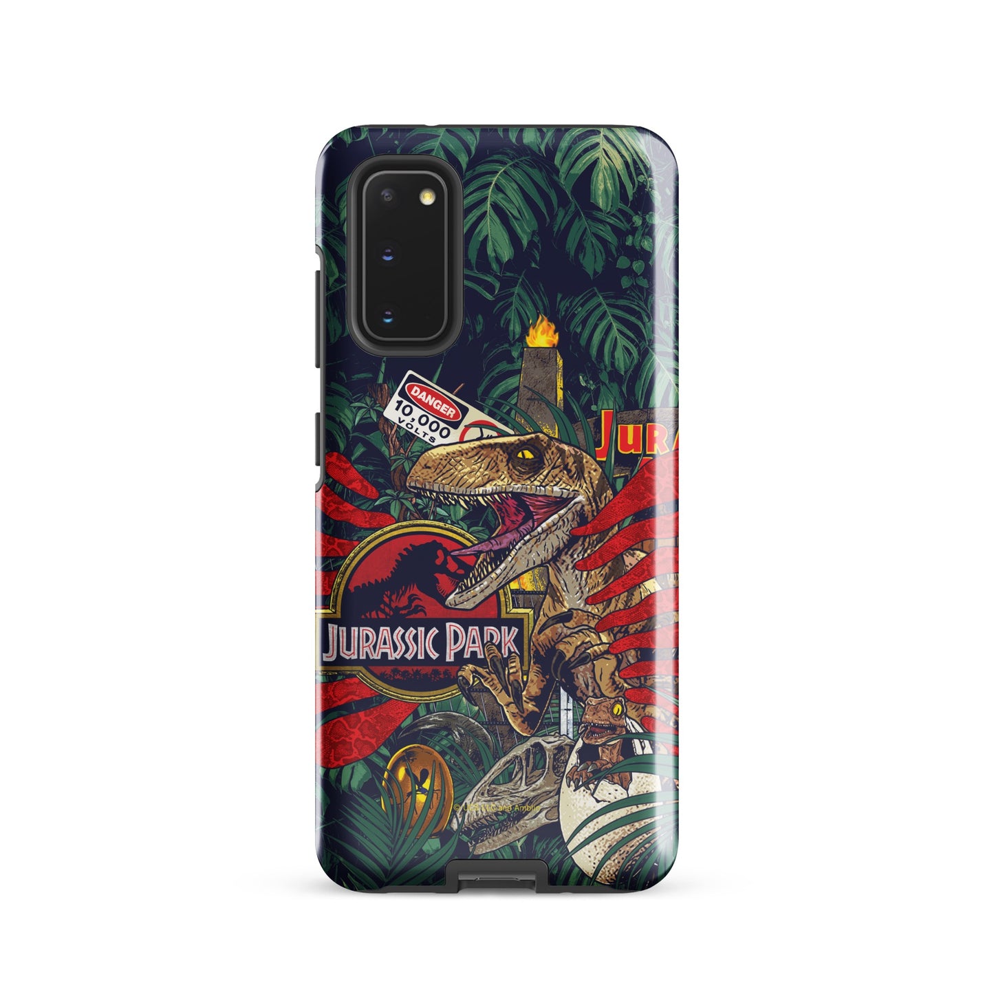 Jurassic Park Jungle Collage Tough Phone Case - Samsung